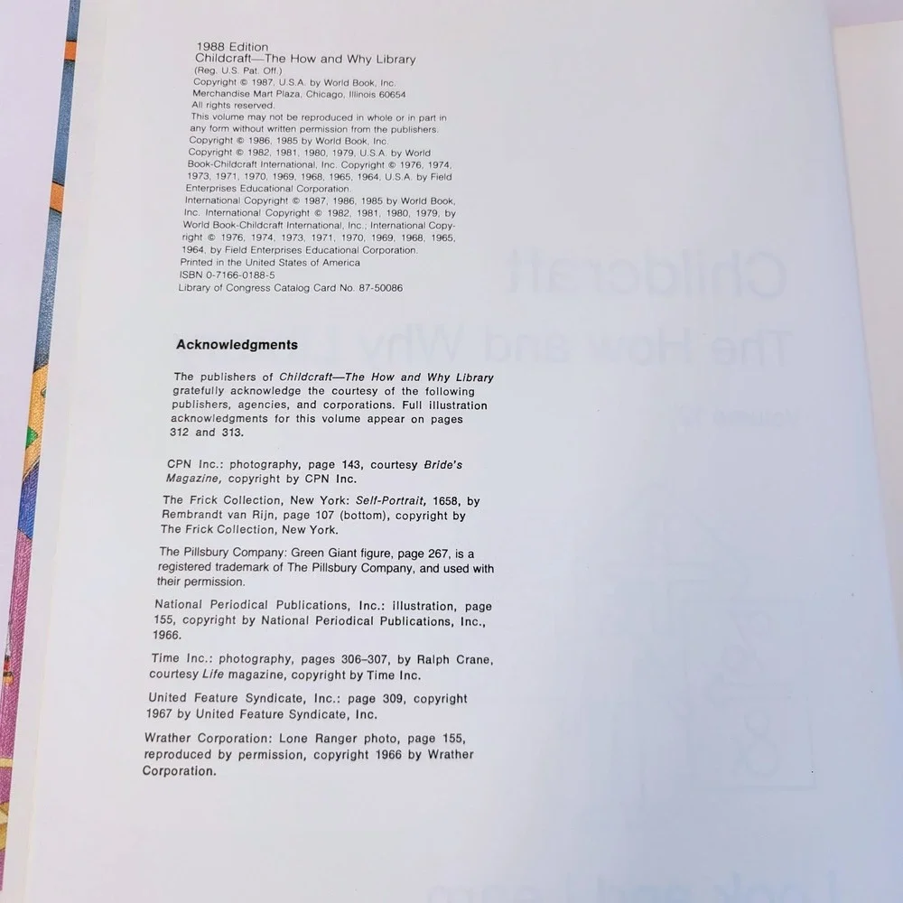 Childcraft Look and Learn Volume 12 Hardcover Vintage 1988 Book